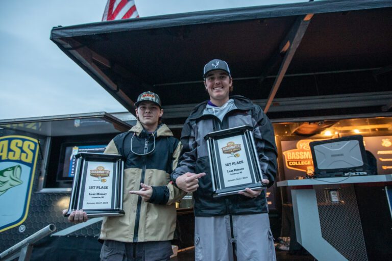 Early bites carry Montevallo to victory in Bassmaster College Series event at Lake Murray