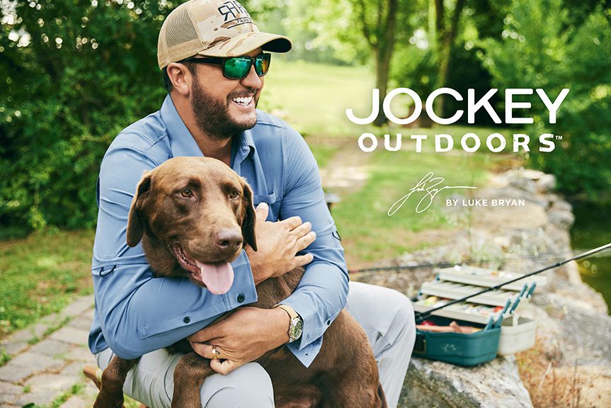 Luke Bryan Once Again Joins Forces With Jockey For New 'Outdoors'  Collection - Country Now