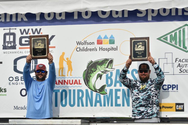 Wolfson Children’s Hospital Bass Tournament celebrates 35 years of fishing, philanthropy and community support