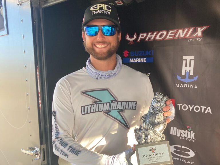 Parrish’s Moneuse Posts First Career Win at Phoenix Bass Fishing League Event at Lake Toho