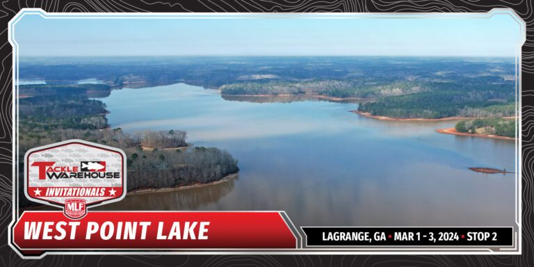 LaGrange, Georgia Set to Host MLF Tackle Warehouse Invitationals Stop 2 on West Point Lake