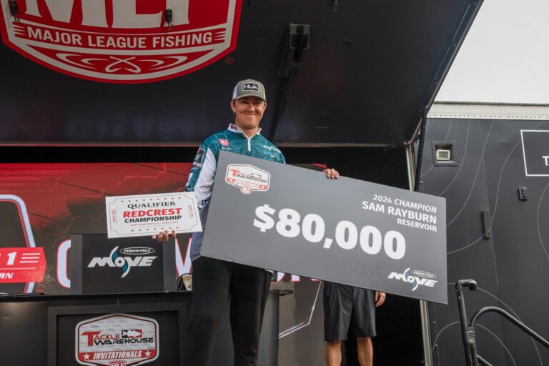 Drew Gill Wins Tackle Warehouse Invitational Stop 1 at Sam Rayburn Reservoir