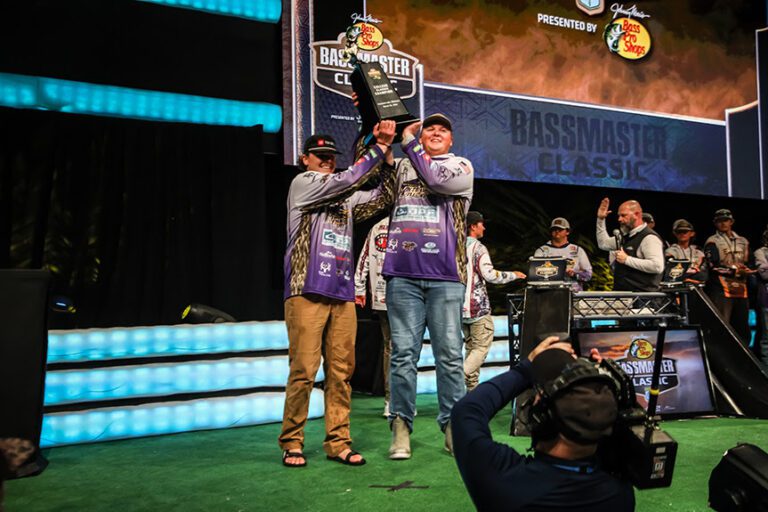 Montevallo’s Cory and Sledge win Bassmaster College Classic on Keystone Lake