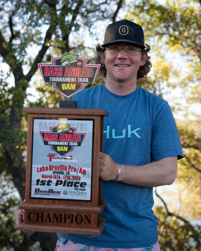 Wyatt DeBusk Bags The Bass To Win The BAM Tournament Trail Oroville Pro Am