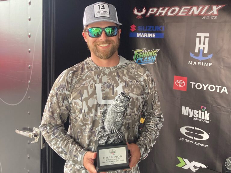 Fleming Island’s Crowley Earns First Career MLF Win at Phoenix Bass Fishing League Event at Harris Chain of Lakes