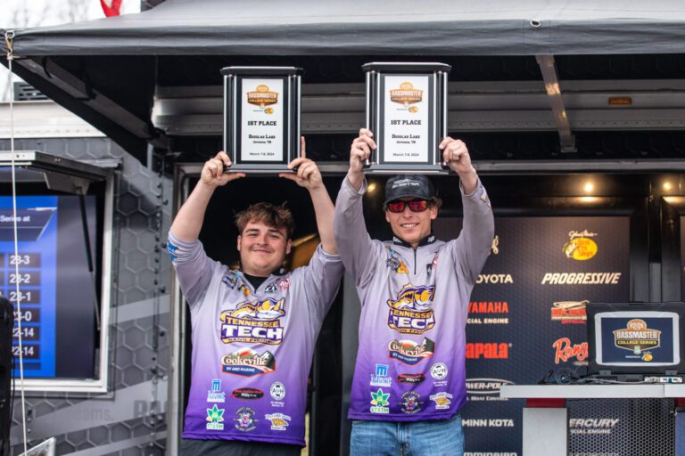 Tennessee Tech’s Heins and Slone win Bassmaster College Series event at Douglas Lake