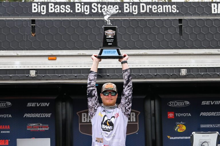 Key lunker lifts Austin to Bassmaster Open Win at Santee Cooper Lakes