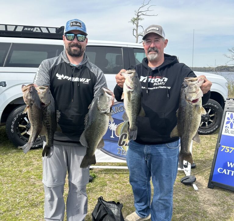 Lloyd & John Sanderlin Win CATT Tidewater Perquimans River, NC Mar 30, 2024