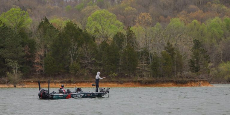 Rookie Drew Gill Grabs Early Lead at Major League Fishing Stage Three Presented by Mercury at Dale Hollow Lake