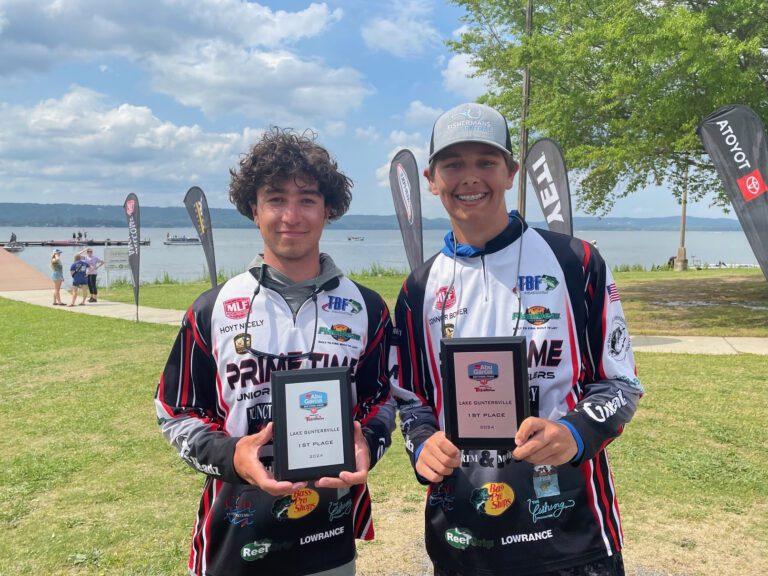 Team from Ohio’s Prime Time Anglers Wins MLF Abu Garcia High School Fishing Open on Lake Guntersville