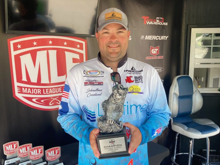 South Carolina’s Crossland Targets Prespawn Bass to Earn the Win at Phoenix Bass Fishing League Event at Kerr Lake