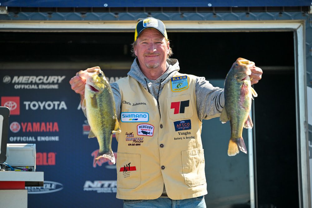 Johnson Maintains Lead At B.A.S.S. Nation Qualifier At Arkansas River ...