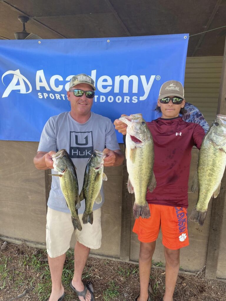 Bubba & Colden Baker win CATT Lake Wateree, SC May 11, 2024