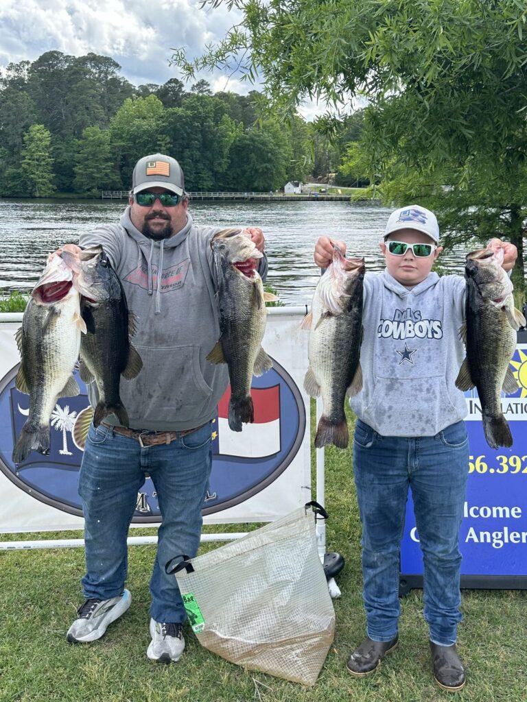 Mike & Gage Chlomoudis Win CATT Chowan River, NC May 11, 2024 with 25.14lbs