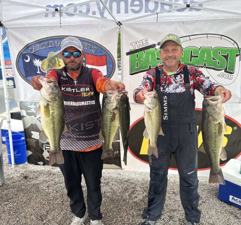 Michael Tony & Eric Frazier Lead Day 1 of the CATT Championship on Kerr Lake with 17.88lbs