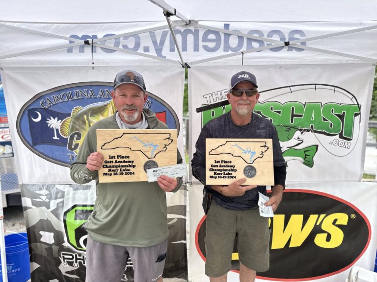 Billy Dunn & Eddie Glasscock Win 2024 CATT Championship with 29.69lbs