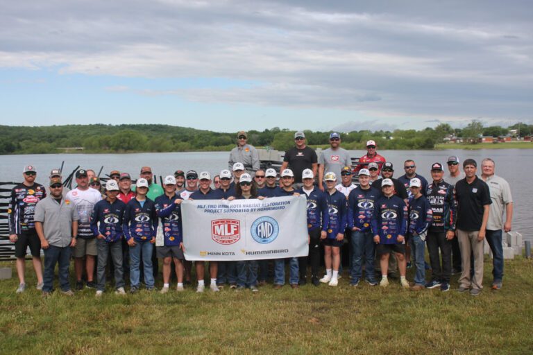 Oologah-Talala High School Fishing Team Joins MLF Pros and Fisheries Management Division to Deploy Artificial Fish Habitat into Lake Eufaula