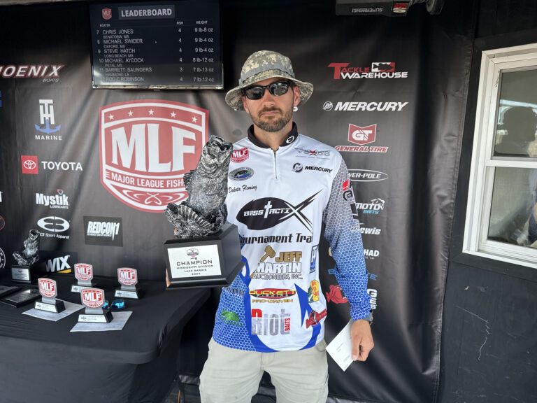 Louisiana’s Fleming Throws Spinnerbait to Post Second Career Win at Phoenix Bass Fishing League Event at Lake Sardis