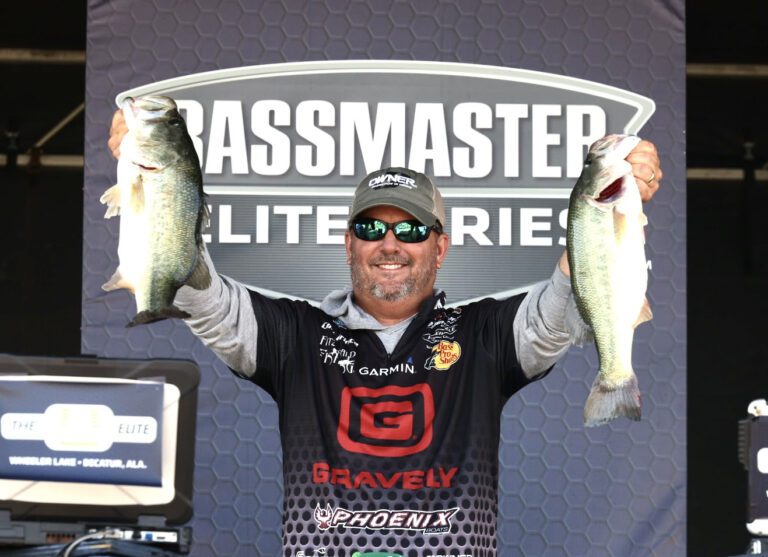 Prince powers to Day 2 lead in Bassmaster Elite Series event at Wheeler Lake