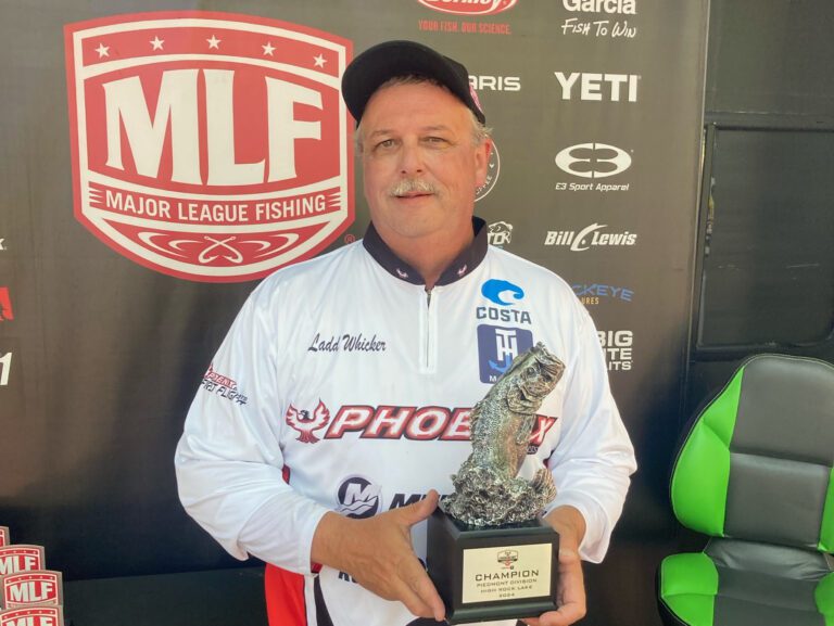 Winston-Salem’s Whicker Posts Second Career Win at Phoenix Bass Fishing League Event at High Rock Lake