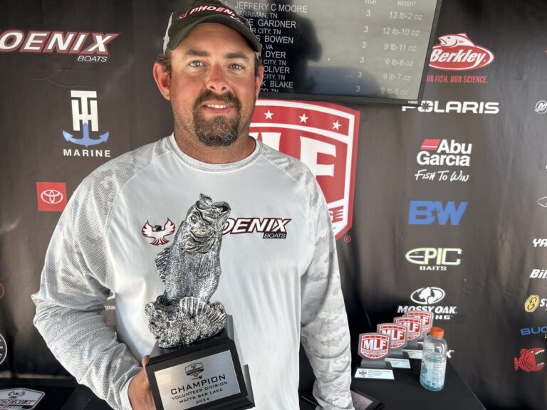 Harriman’s Moore Earns First Career Win at Phoenix Bass Fishing League Event at Watts Bar Lake