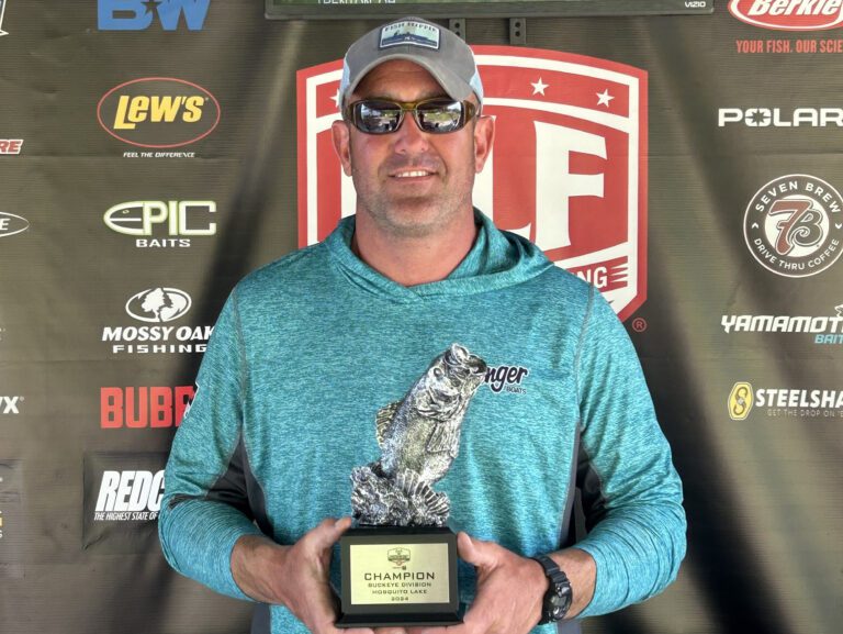 Oakwood’s Quisno Catches Winning Limit from Lily Pads at Phoenix Bass Fishing League Event at Mosquito Lake