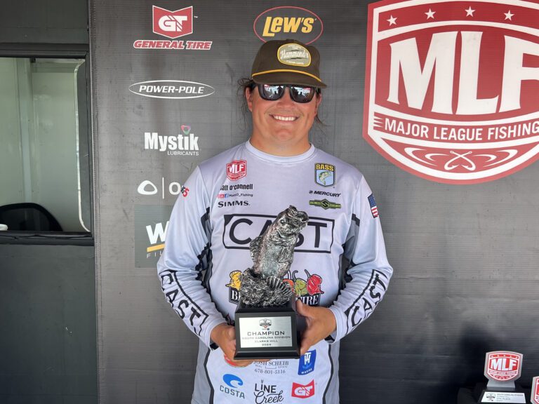 O’Connell Posts Second Career Win at Phoenix Bass Fishing League Event at Clarks Hill