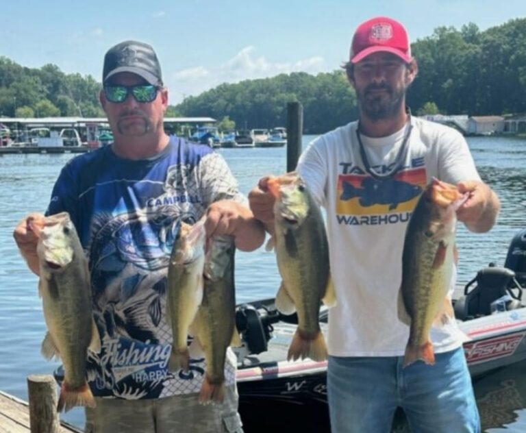 Bobby Campbell & Stephen Campbell Win Lake Ann Sunday Morning Bass Series