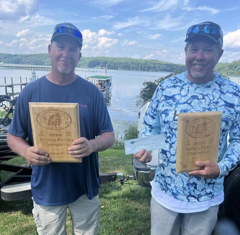 Ray Hogge & Donnie Daniel Win CATT Potomac River, VA July 21, 2024