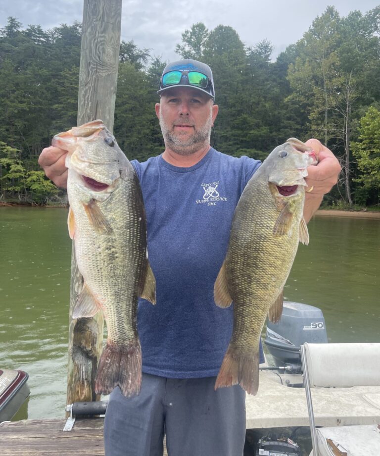 July Smith Mountain Lake Fishing Report by Captain Chad Green