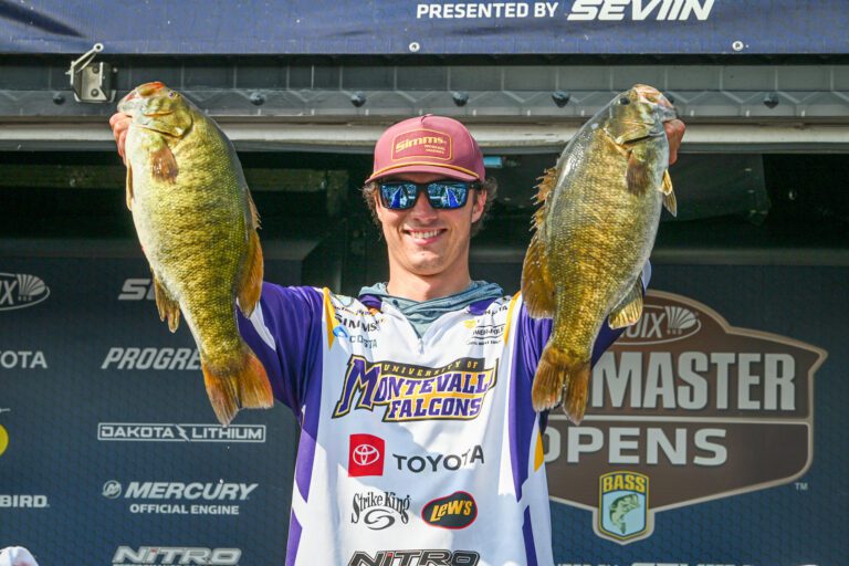 Fothergill runs home water, takes Day 1 lead at St. Croix Bassmaster Open at Leech Lake