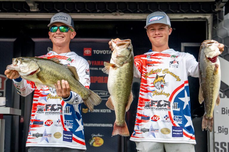 Pickett County mounts impressive comeback to take Day 2 lead at Bassmaster High School Championship