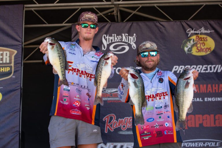 Mobility puts Guy and Campbell atop Bassmaster College National Championship at Lake Hartwell