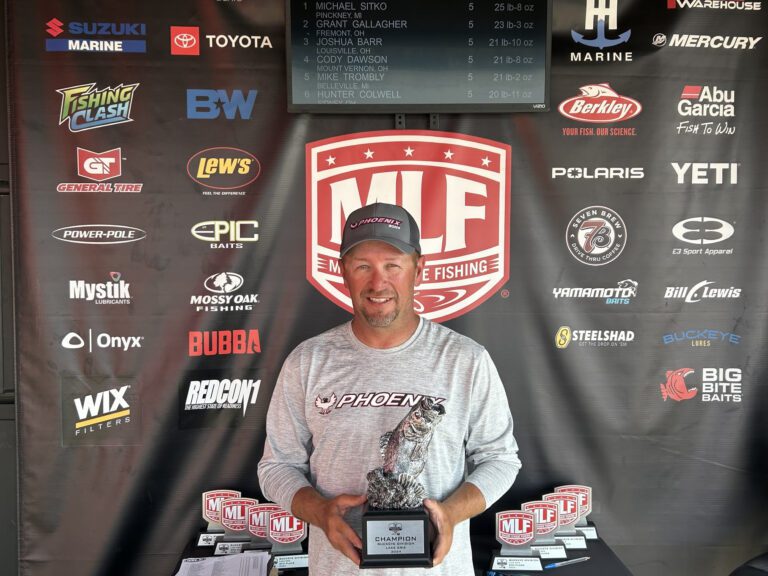 Pinckney’s Sitko Earns Seventh Career Win at Phoenix Bass Fishing League Event at Lake Erie