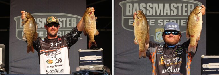 Johnston, Gee tie for Day 2 lead at Bassmaster Elite at St. Lawrence River