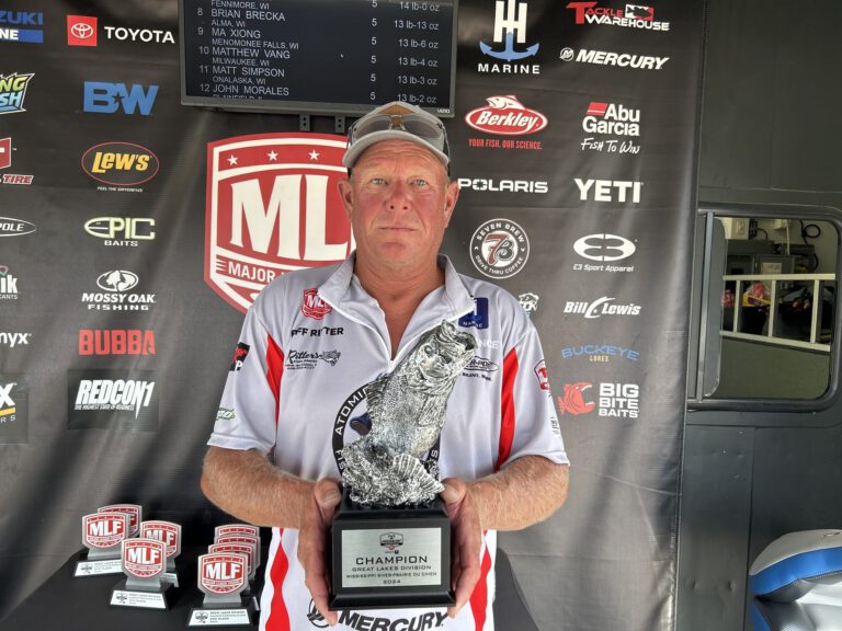 Prairie du Chien’s Ritter Posts Sixth Career Win at Phoenix Bass Fishing League Event at Mississippi River