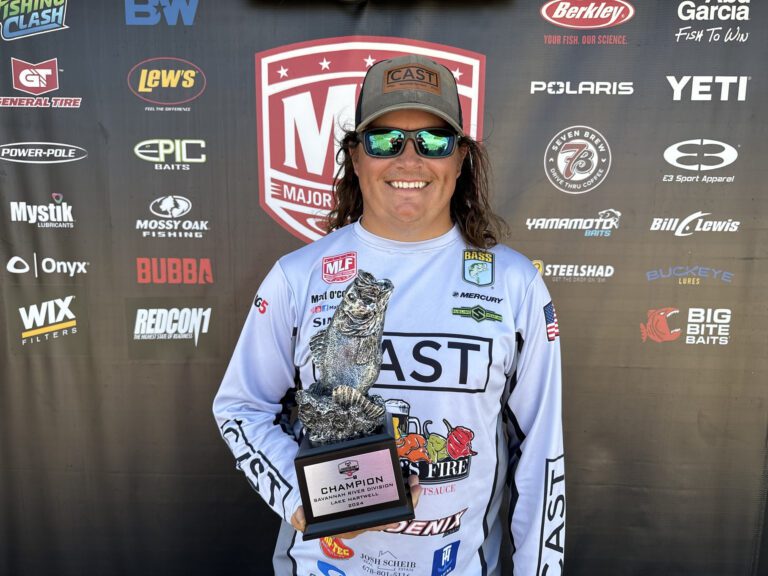 Georgia’s O’Connell Wins Two-Day Phoenix Bass Fishing League Super Tournament at Lake Hartwell