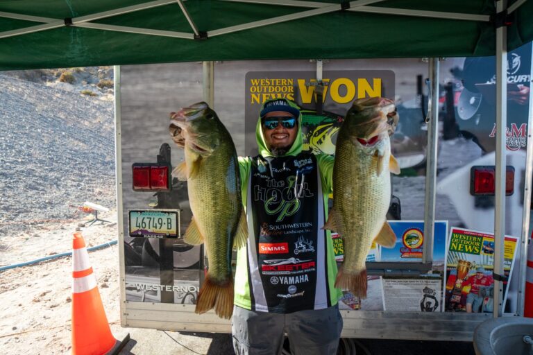 Julius Mazy Smashes 19.80 pounds to Take Over Day Two Lead of WON Bass Lake Mead Open with 31.72