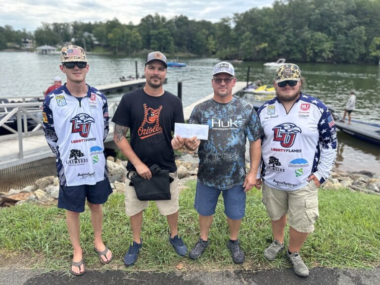 Nick Poe & Mike Lechleidner Win LU Summer Bass Shootout on Smith Mountain Lake with 13.56lbs