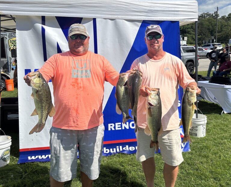 Jacob Powroznik & Chris Daves Lead day 1 of Rivers & Roads with 16.76lbs