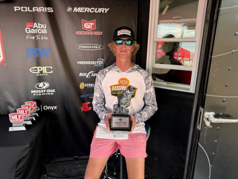 College Standout Dylan Nutt Wins Phoenix Bass Fishing League Super Tournament at Pickwick Lake