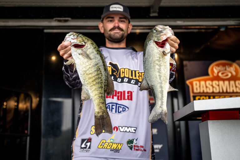 Jagdfeld paces the field at Bassmaster College Classic Bracket on Tims Ford Lake
