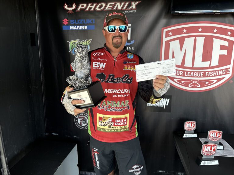 Claremore’s Montgomery Wins Phoenix Bass Fishing League Super Tournament at Grand Lake