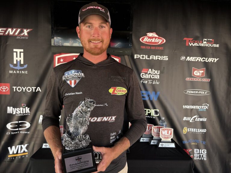 Tennessee’s Nash Posts Second Win of the Season at Phoenix Bass Fishing League Super Tournament at Lake Cumberland