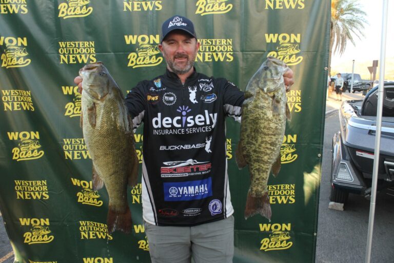 Bryant Smith Leads Day Two of 2024 WON Bass U.S. Open with 43.84 pounds