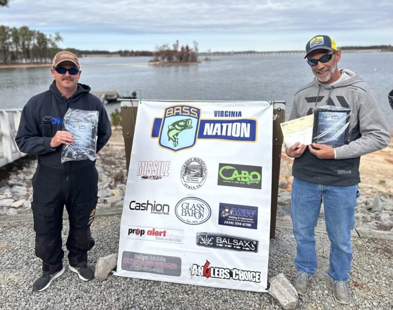 Tom Foster & David Gardner Win 2024 Bass Nation of VA State Championship on Kerr Lake