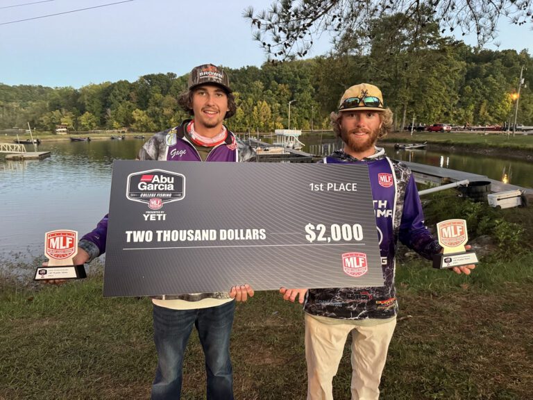 University of North Alabama Wins MLF Abu Garcia College Fishing Tournament on Lake Chickamauga Presented by Suzuki Marine
