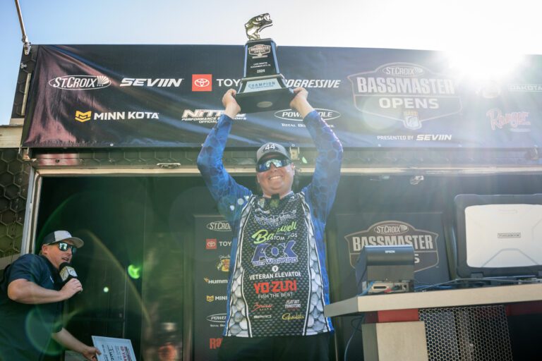 Bakewell’s big largemouth carries him to victory at St. Croix Bassmaster Open at Lake Martin