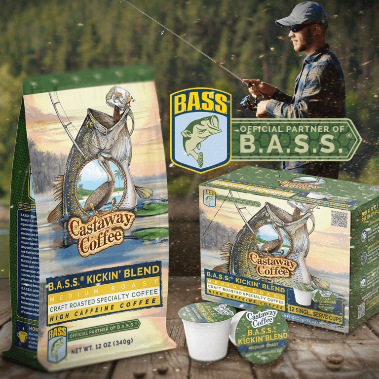 B.A.S.S., Castaway Coffee partner to launch B.A.S.S. Kickin’ Blend