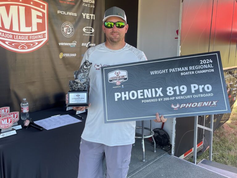 Longview’s Fogle Wins Phoenix Bass Fishing League Regional on Wright Patman Lake